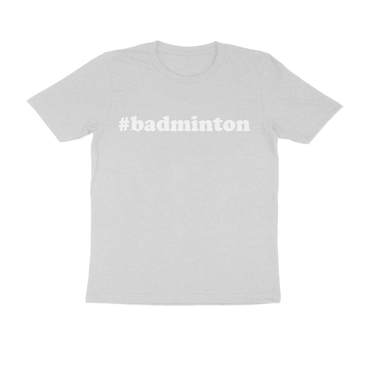 Half Sleeve Round Neck T-Shirt – badminton 3 puraidoprints